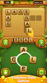 Wort Kreuz Puzzle :Wort Spiele screenshot 1