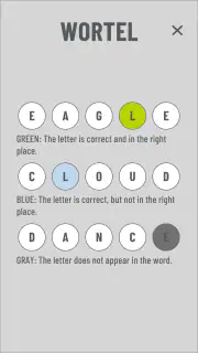 Wortel - Daily Word Puzzle screenshot 2