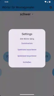 Wörter für Montagsmaler screenshot 3