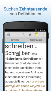 Wörterbuch + screenshot 1