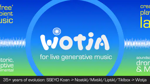 Wotja: Live Generative Music screenshot 1