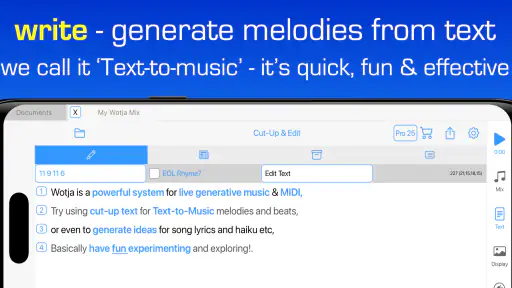 Wotja: Live Generative Music screenshot 6