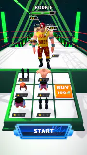 Wrestling Trivia Run: Runner screenshot 2