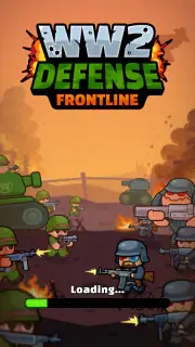 WW2 Defense - Merge Frontline screenshot 1