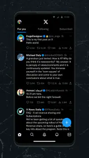 X screenshot 1