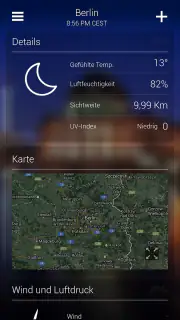 Yahoo Wetter screenshot 3
