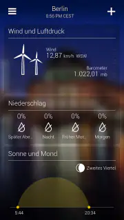 Yahoo Wetter screenshot 4