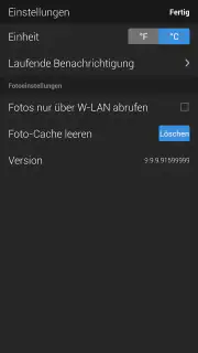 Yahoo Wetter screenshot 6