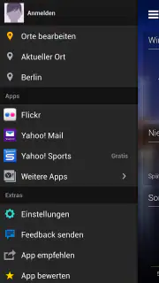 Yahoo Wetter screenshot 7