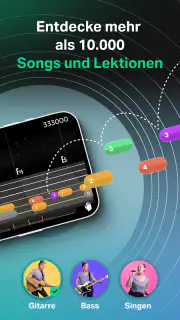 Yousician: Gitarre & Bass screenshot 2