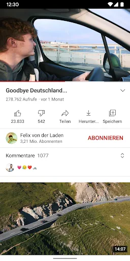 YouTube screenshot