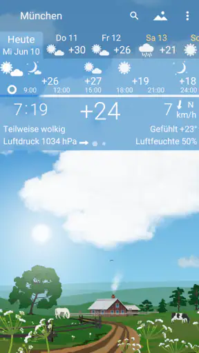 YoWindow Wetter - Unbegrenzt screenshot