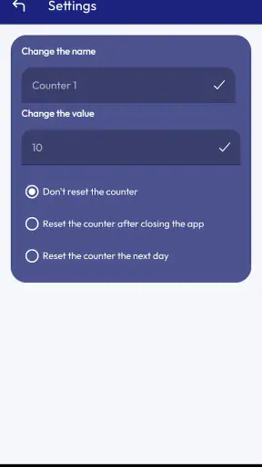 Zähler für Wear OS screenshot