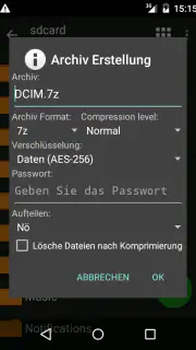 ZArchiver screenshot 2