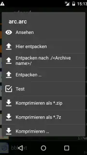 ZArchiver screenshot 3