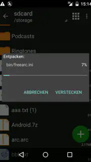 ZArchiver screenshot 5