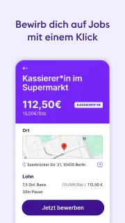 Zenjob - Flexible Nebenjobs screenshot 3