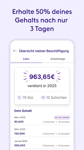 Zenjob - Flexible Nebenjobs screenshot