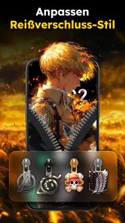 Zipper Lock Wallpapers Screen screenshot 3
