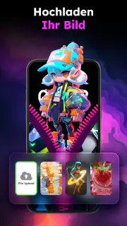 Zipper Lock Wallpapers Screen screenshot 5