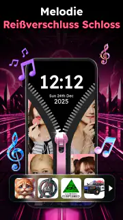 Zipper Lock Wallpapers Screen screenshot 7
