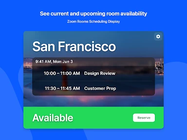 Zoom Rooms Controller screenshot