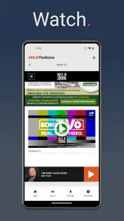 102.5 The Bone: Real Raw Radio screenshot 3