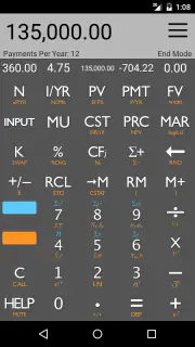 10bii Financial Calculator screenshot 1