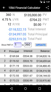 10bii Financial Calculator screenshot 3