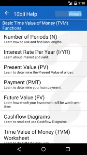 10bii Financial Calculator screenshot 4