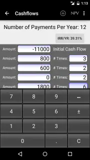 10bii Financial Calculator screenshot 8