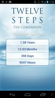 12 Steps AA Companion screenshot 1