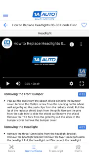 1A Auto: Parts & Repair Videos screenshot 4