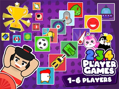 2 3 4 Player Mini Games screenshot