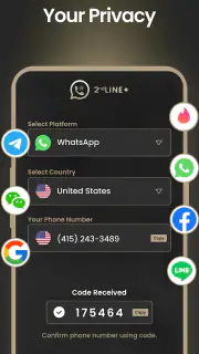 2nd Line+ Phone Number & eSIM screenshot 5