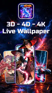 3D 4D 4K Live Wallpaper screenshot 1