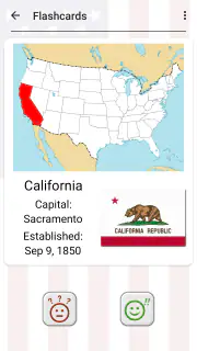 50 US States - American Quiz screenshot 4