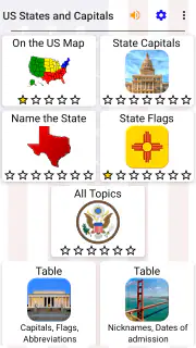 50 US States - American Quiz screenshot 7