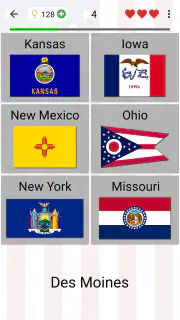 50 US States - American Quiz screenshot 8