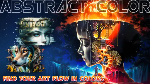 Abstract Surreal Coloring Game screenshot 5