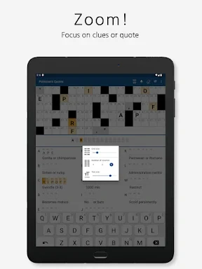 Acrostic Crossword Puzzles screenshot