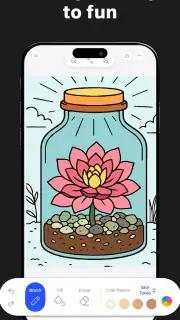 Adult Coloring Book - Bloom screenshot 4