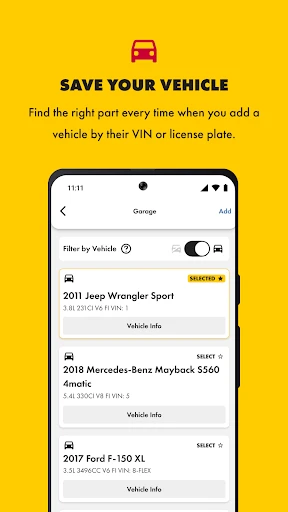 Advance Auto Parts screenshot