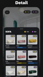 Aesthetic - Decorate & Design screenshot 1
