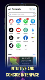 Ai Browser - Smarter & Safer screenshot 1