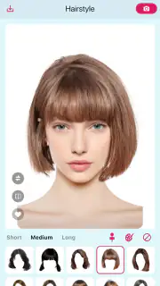 AI Hairstyle Try On・Wigs・Bangs screenshot 7
