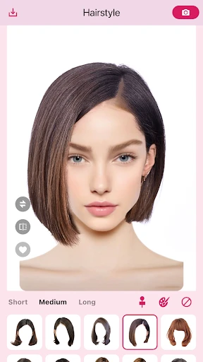 AI Hairstyle Try On・Wigs・Bangs screenshot