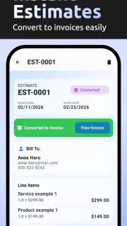 AI Invoice & Estimate Maker screenshot 3