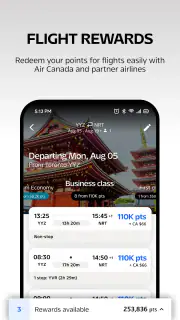 Air Canada + Aeroplan screenshot 6