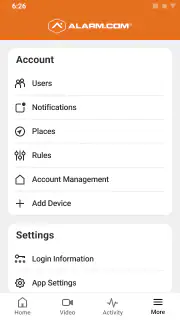 Alarm.com screenshot 5